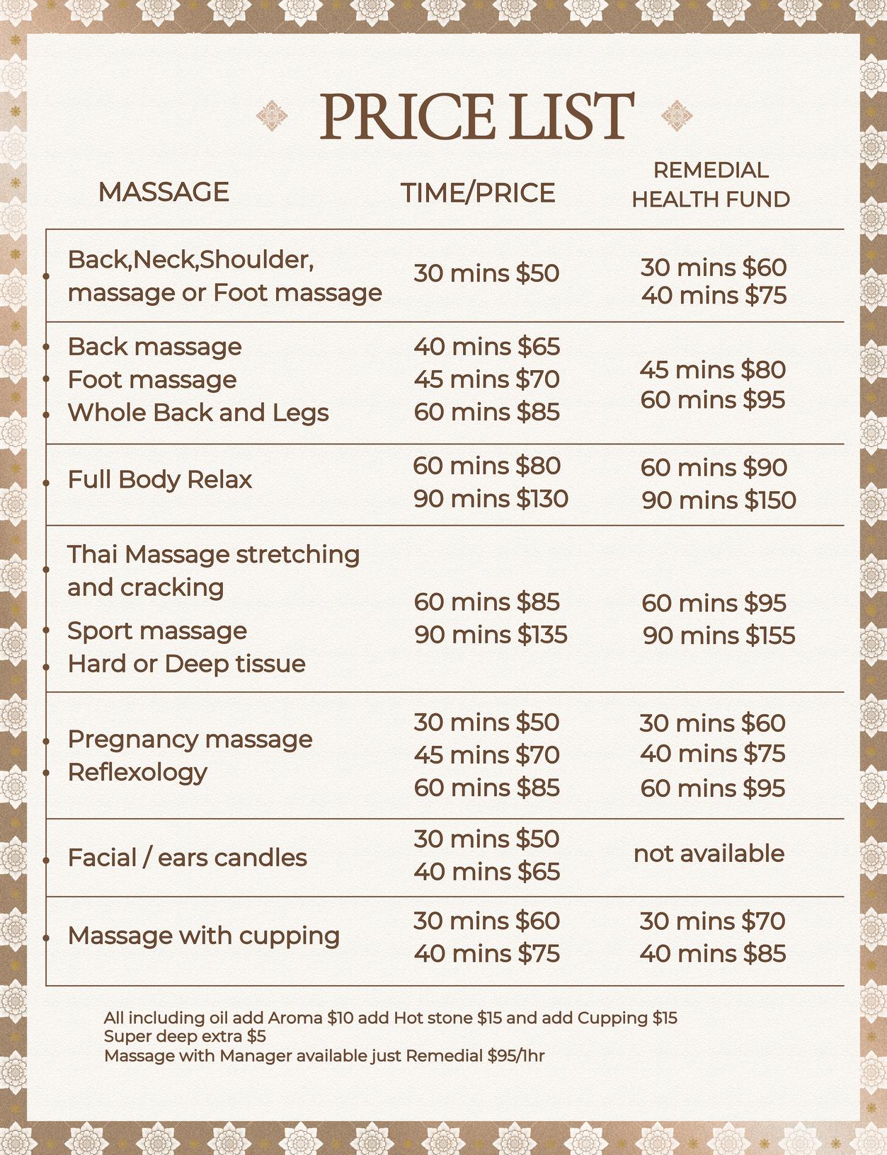 The Truth About Exotic Massage Prices - vhlrjhs